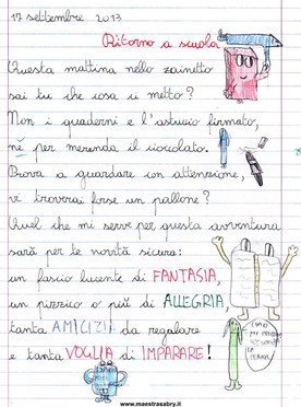 Quaderni Di Italiano Classe Quarta Maestrasabry