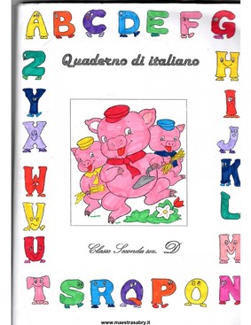 Quaderni Di Italiano Classe Seconda Maestrasabry